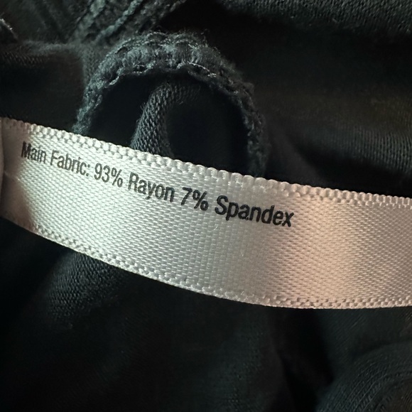 Soma Cool Nights M teal forest green 2-piece long sleeve drawstring pajamas - Picture 13 of 15